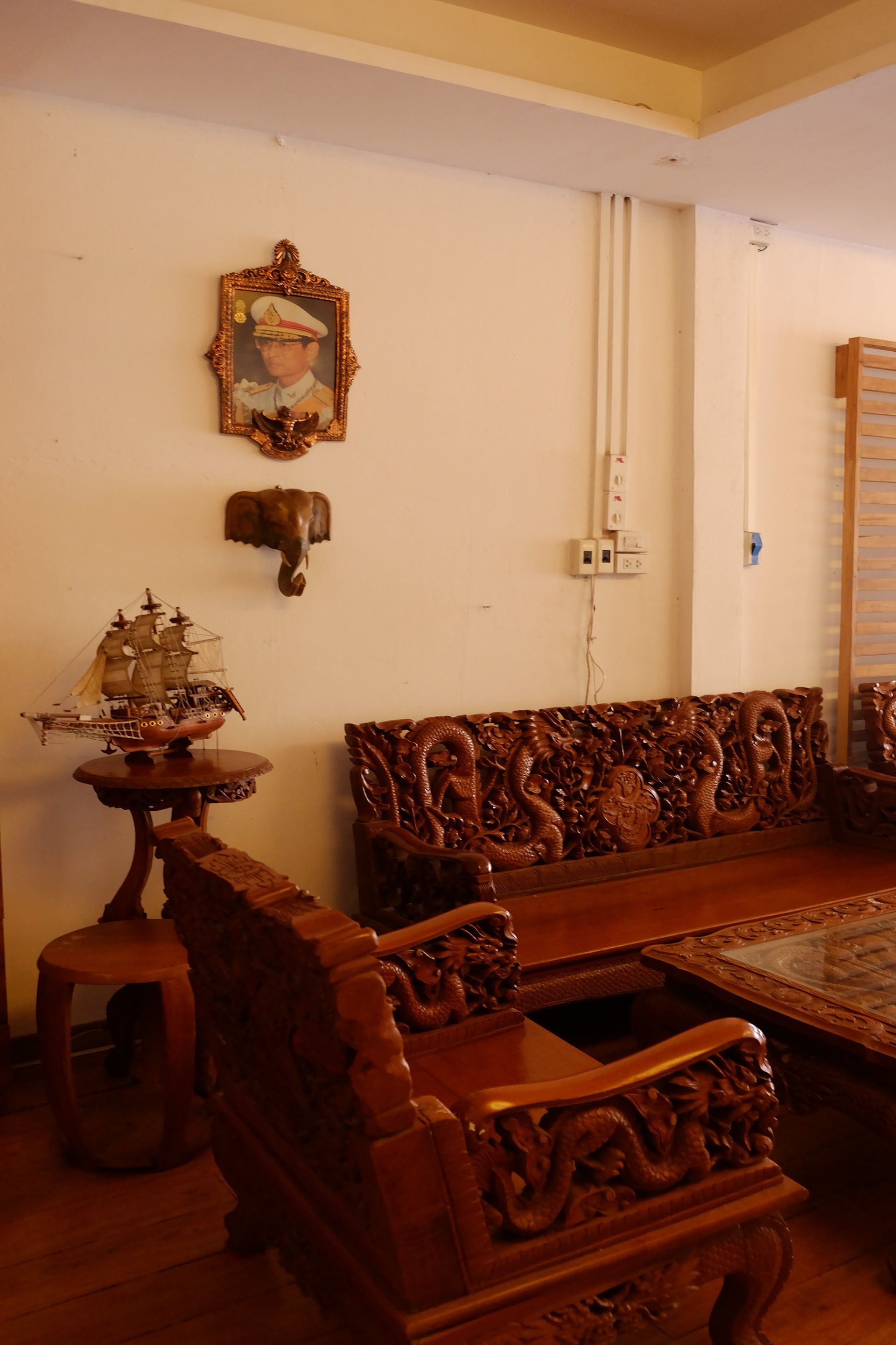 Sitzecke in der Lobby