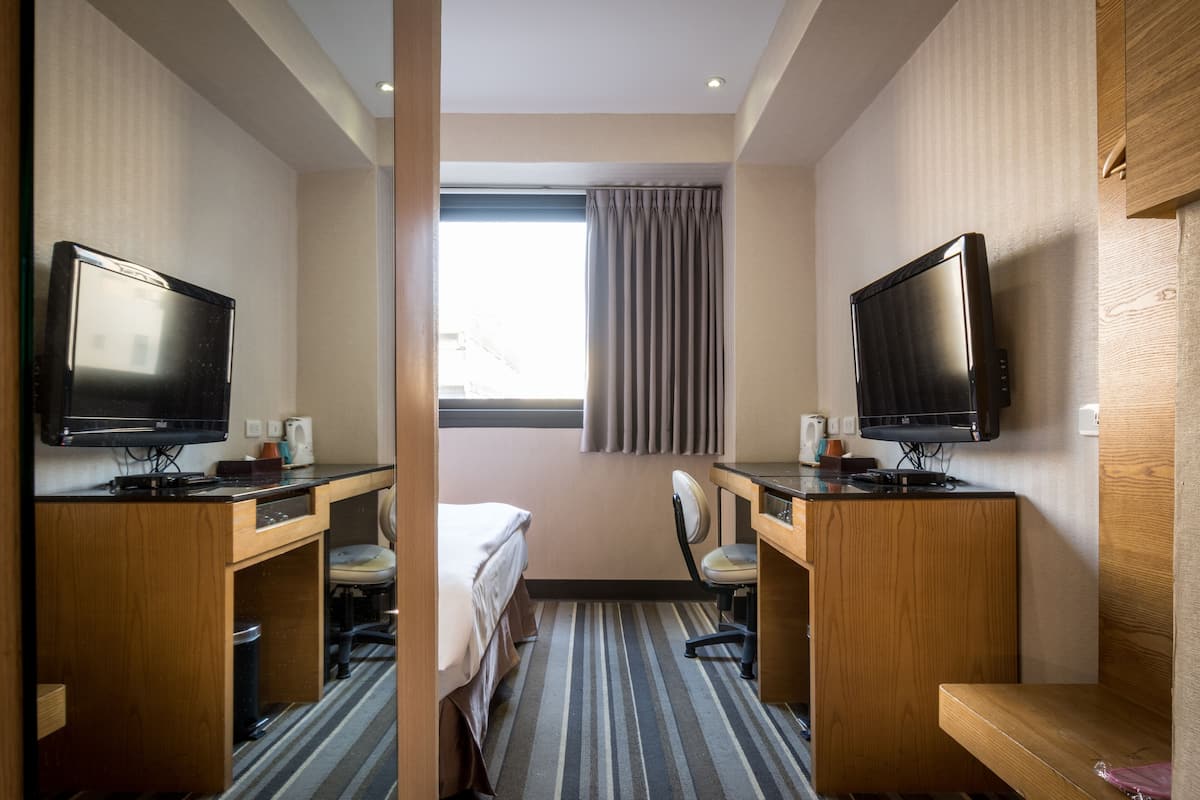 Standard Double Room, 1 Double Bed, Private Bathroom | Down comforters, desk, blackout drapes, soundproofing