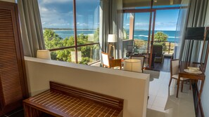 Luxury Room with Panoramic Sea View | Vista do quarto