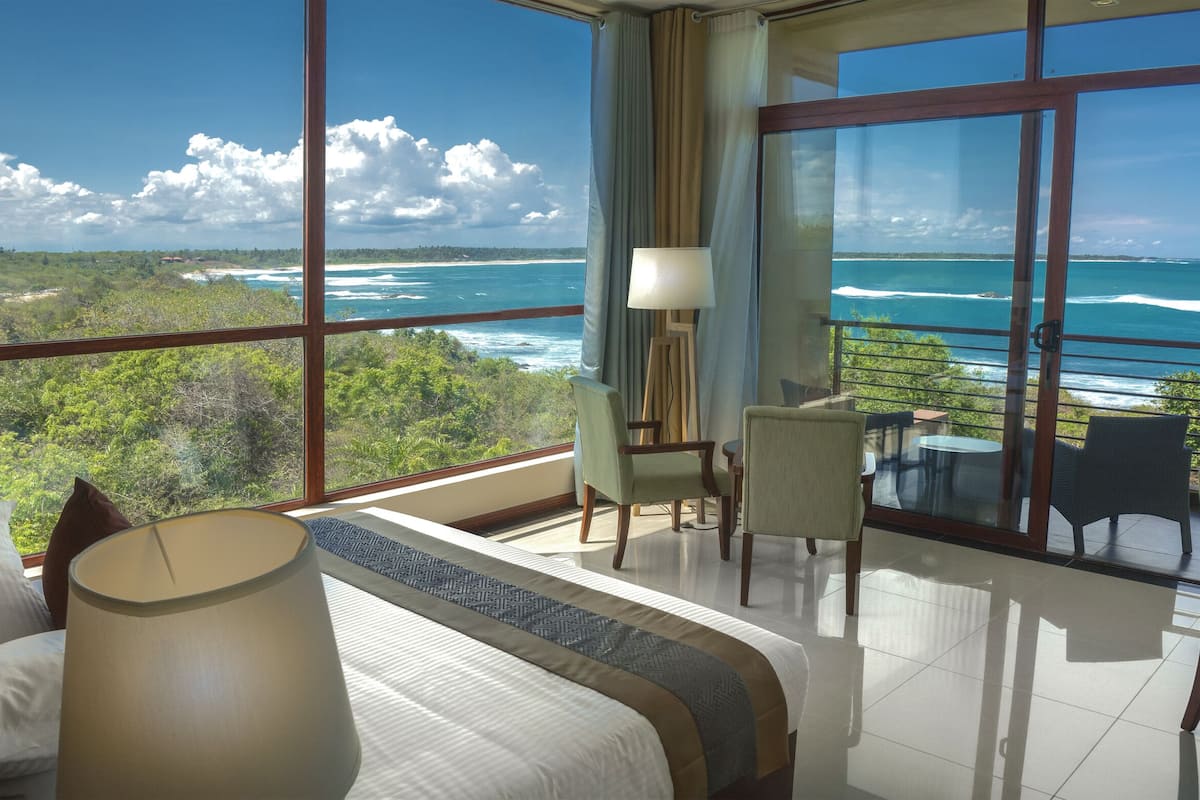 luxury room with panoramic sea view | beach/ocean view