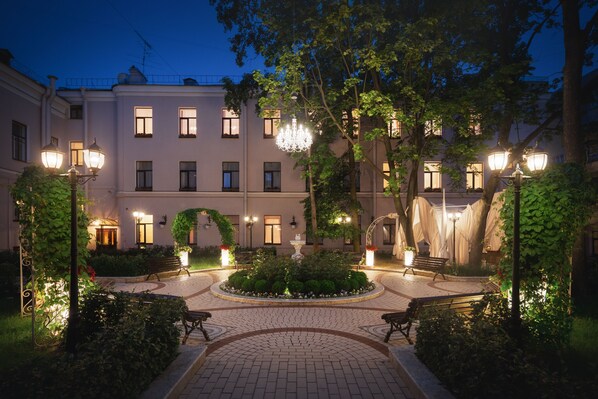 Overnatningsstedets område