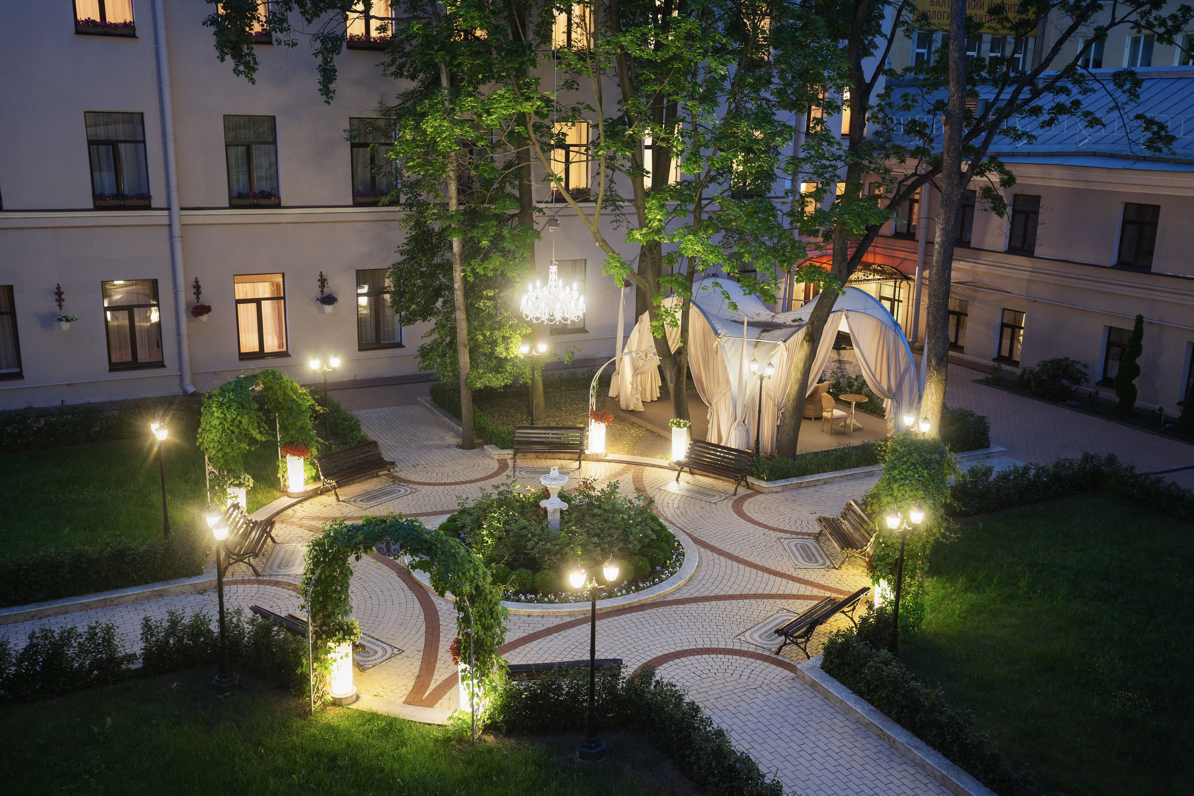 Enceinte de l’hébergement