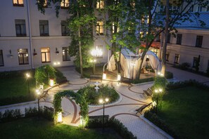 Overnatningsstedets område