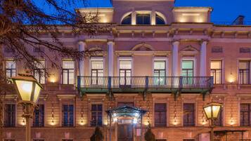 Voorkant van accommodatie