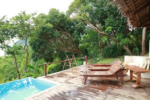 Deluxe Villa | Terrace/patio - El Nido Overlooking Resort (El Nido)