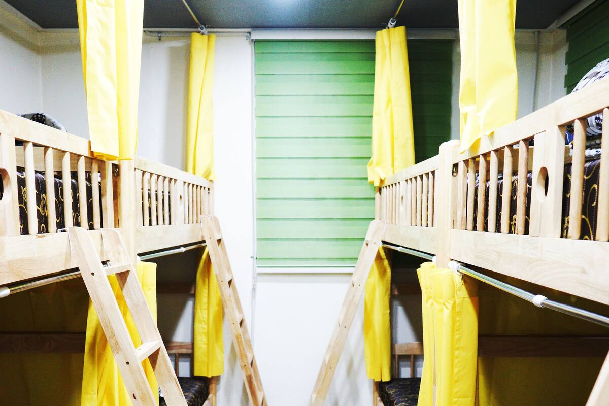 共用宿舍, 男女混合宿舍 (8 persons) | 客房內保險箱、熨斗/熨衣板、免費無線上網