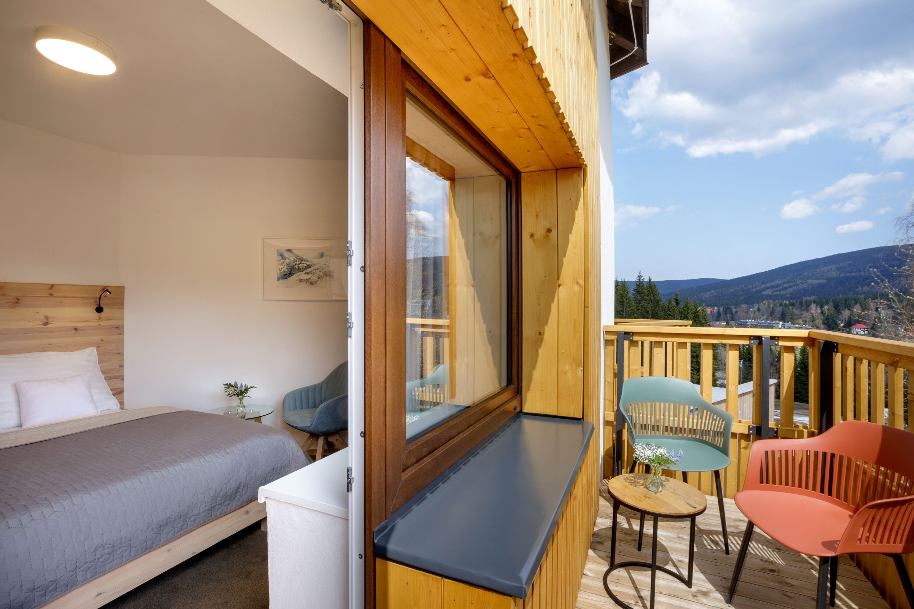 double room, balcony | terrace/patio