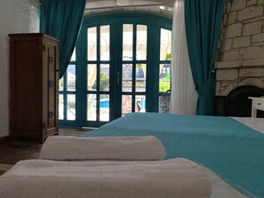 Deluxe Room, 2 Bedrooms, Pool View | View from room - Windmill Alacati  (Cesme)