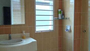 House, 3 Bedrooms | Bathroom | Shower, hair dryer, towels