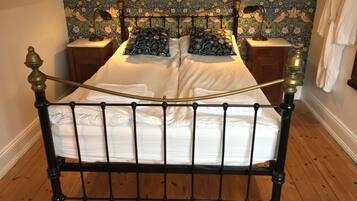 Premium bedding, individually decorated, individually furnished