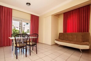 Apartment, 1 Bedroom | 1 bedroom, in-room safe, desk, bed sheets - Club Sunsmile (Marmaris)