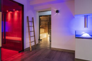 Sauna, Whirlpool, Dampfbad, Massage- und Behandlungsräume