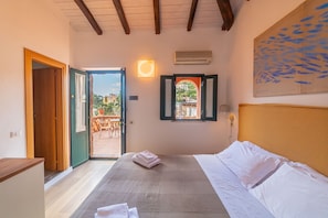 Chambre Supérieure Double ou avec lits jumeaux, vue mer