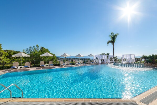 Triple Room, Sea View, Poolside | View from room