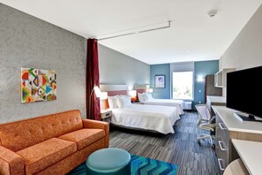 Caja de seguridad en la habitación y escritorio 