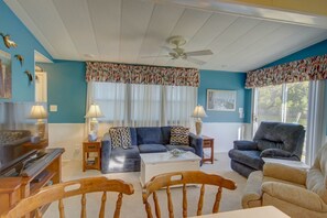 Ferienhaus, 2 Schlafzimmer | Wohnbereich