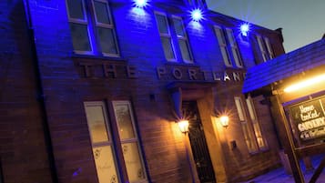 Front of property - evening/night