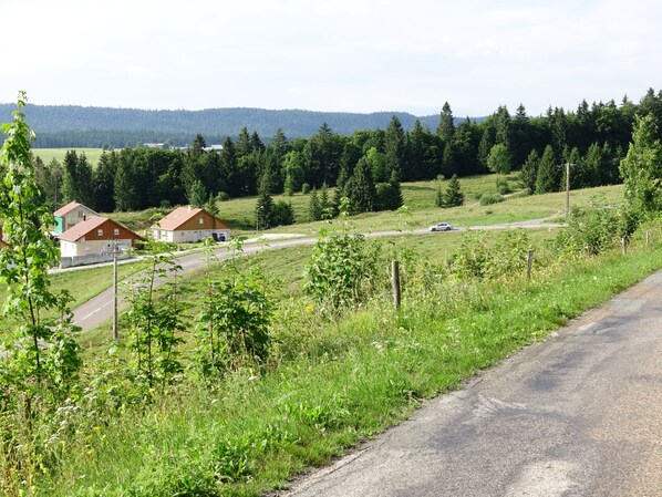 Vue depuis l’hébergement