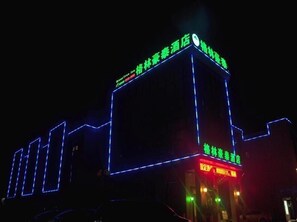 Front of property – evening/night
