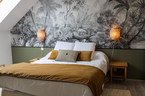 The Balata Room | Premium bedding, memory foam beds, individually decorated