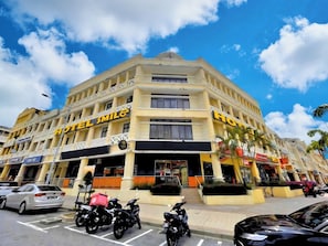 Fachada da propriedade