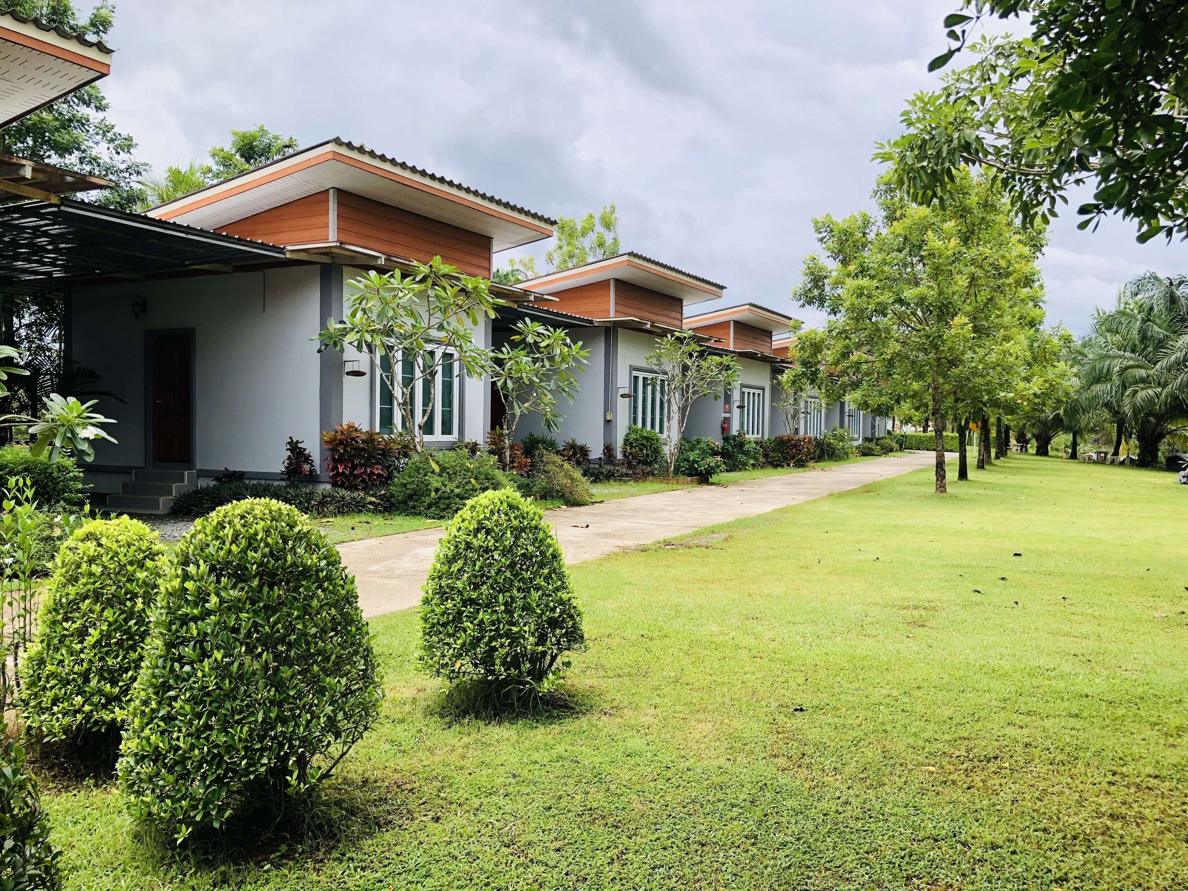 Voorkant van accommodatie