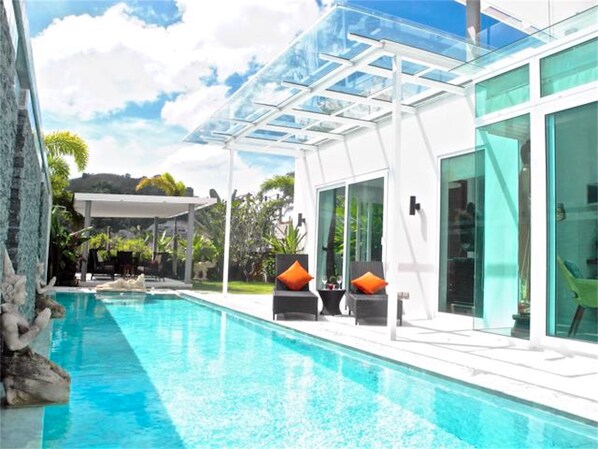 Outdoor pool - Skylight 2 bedrooms New Villa in Kamala (Kamala)