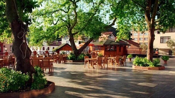 Outdoor dining - Abana Berrunil Otel (Bozkurt)