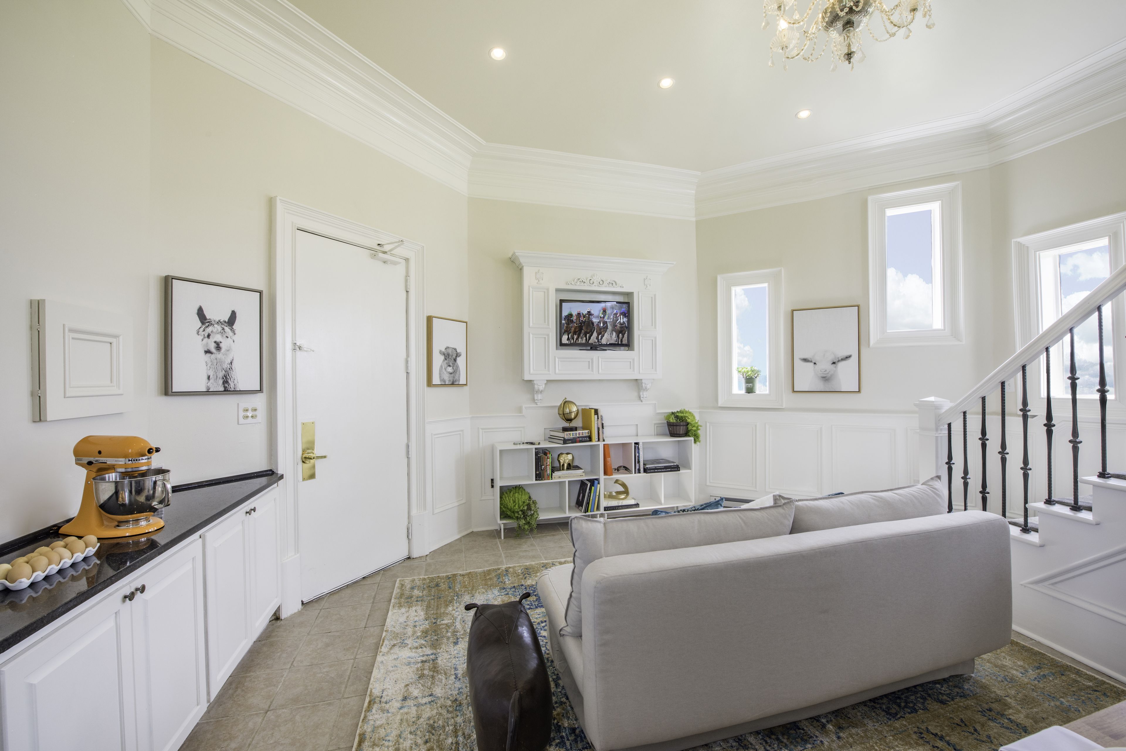 chalet, balcony (garden chalet) | living area | flat-screen tv