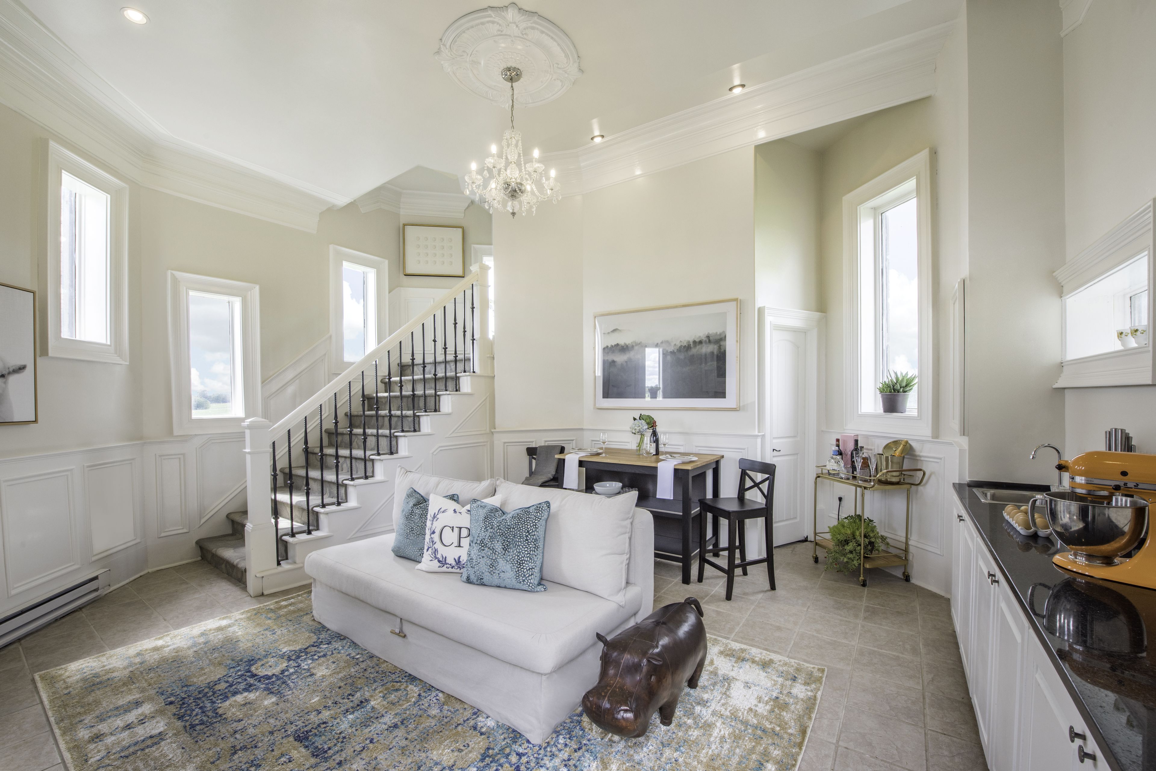 chalet, balcony (garden chalet) | living area | flat-screen tv