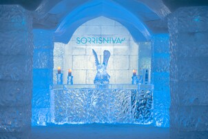 Igloo Hotel double room | Bar (en el alojamiento)