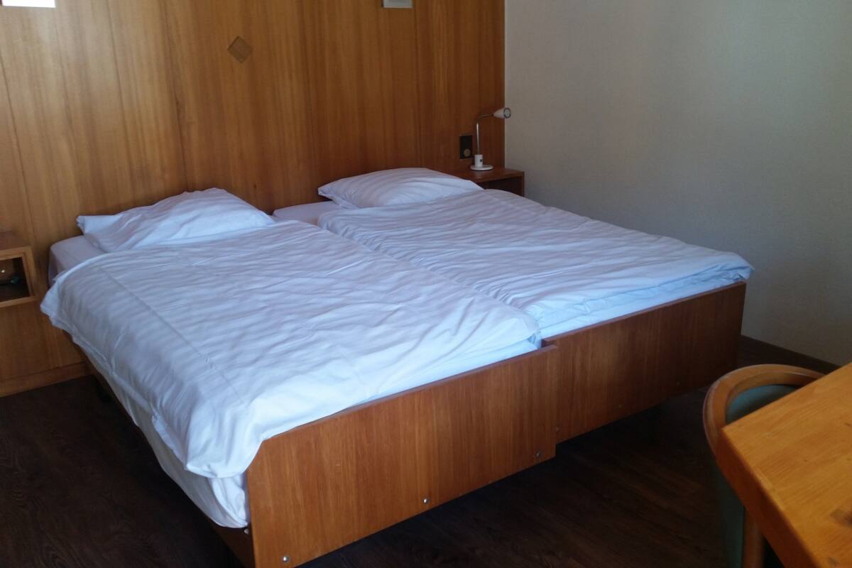 Twin Room | Minibar, in-room safe, desk, soundproofing