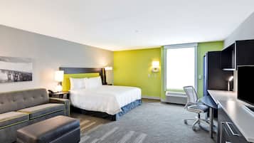 55-inch LCD TV with cable channels, TV, MP3 dock