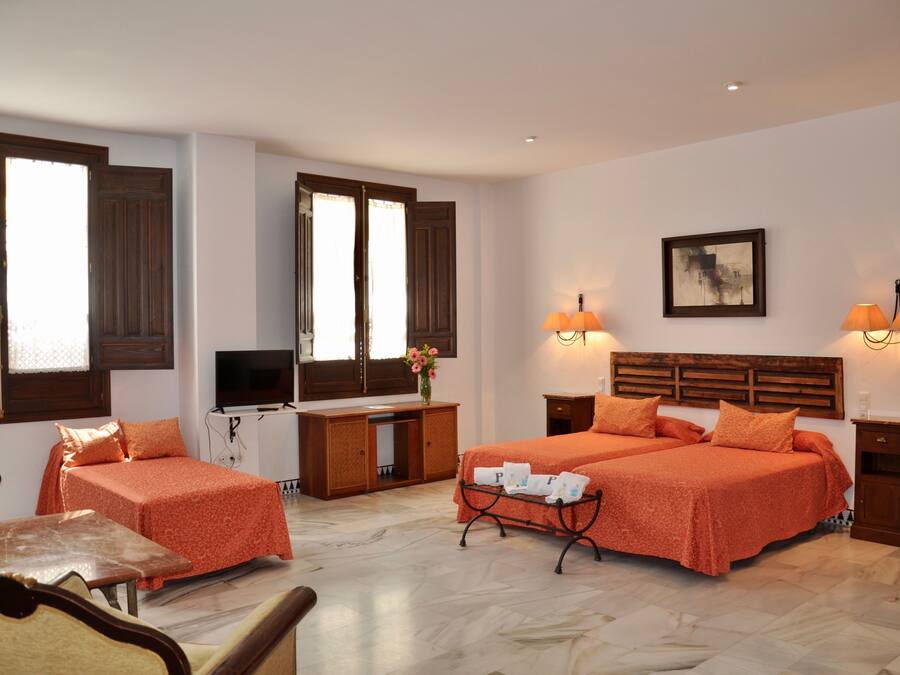 Deluxe Triple Room | Iron/ironing board, free WiFi, bed sheets, wheelchair access