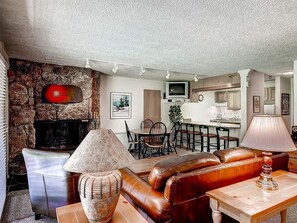 Condo, Patio (Lichenhearth 8) | Living room - Lichenhearth 8 - Studio Condo (Snowmass Village)