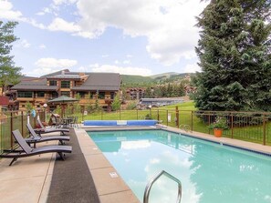 Condo, Patio (Lichenhearth 8) | Outdoor pool - Lichenhearth 8 - Studio Condo (Snowmass Village)