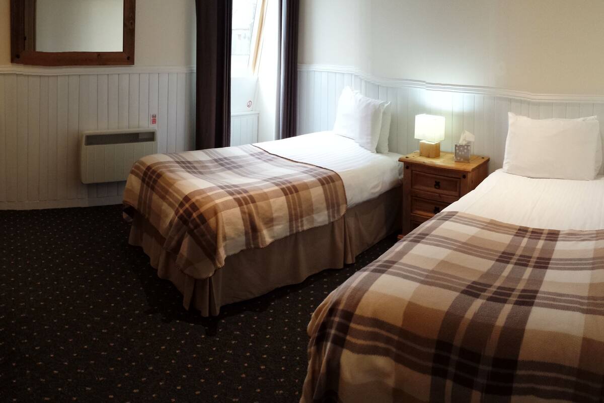 Superior Twin Room | Desk, laptop workspace, blackout drapes, iron/ironing board (on request)