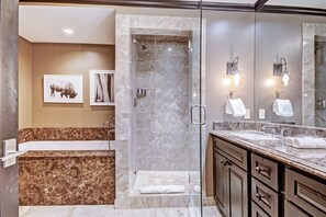 Condo, 5 Bedrooms | Bathroom | Hair dryer, towels - Iconic 5 Bedroom Penthouse at the Ritz-Carlton by RedAwning (Vail)