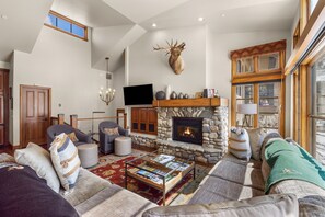 Living area - 3br 3.5ba Townhome Steps To Beaver Creek Ge & Lifts 3 Bedroom Townhouse by RedAwning (Avon)