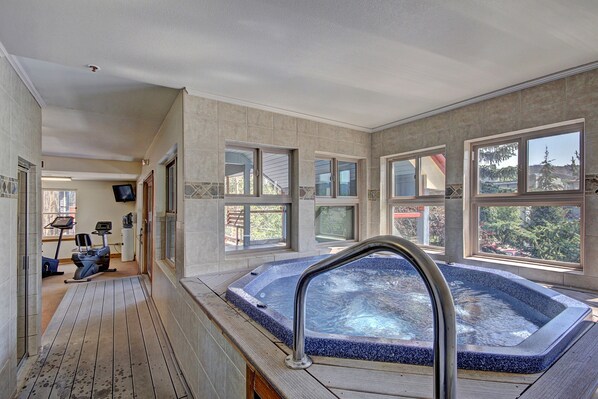 Condo, 2 Bedrooms | Indoor spa tub - Bright 2br 2ba - Steps To Vibrant Main Street + Ski-to-town 2 Bedroom Condo by RedAwning (Breckenridge)