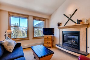 Condo, 1 Bedroom | Living area | Flat-screen TV, DVD player