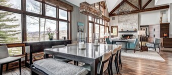 Luxury renovation! Ski-in/Ski-out 5 Br Private Townhome, Top of Bachelor Gulch - majestic view & exclusive location! by RedAwning