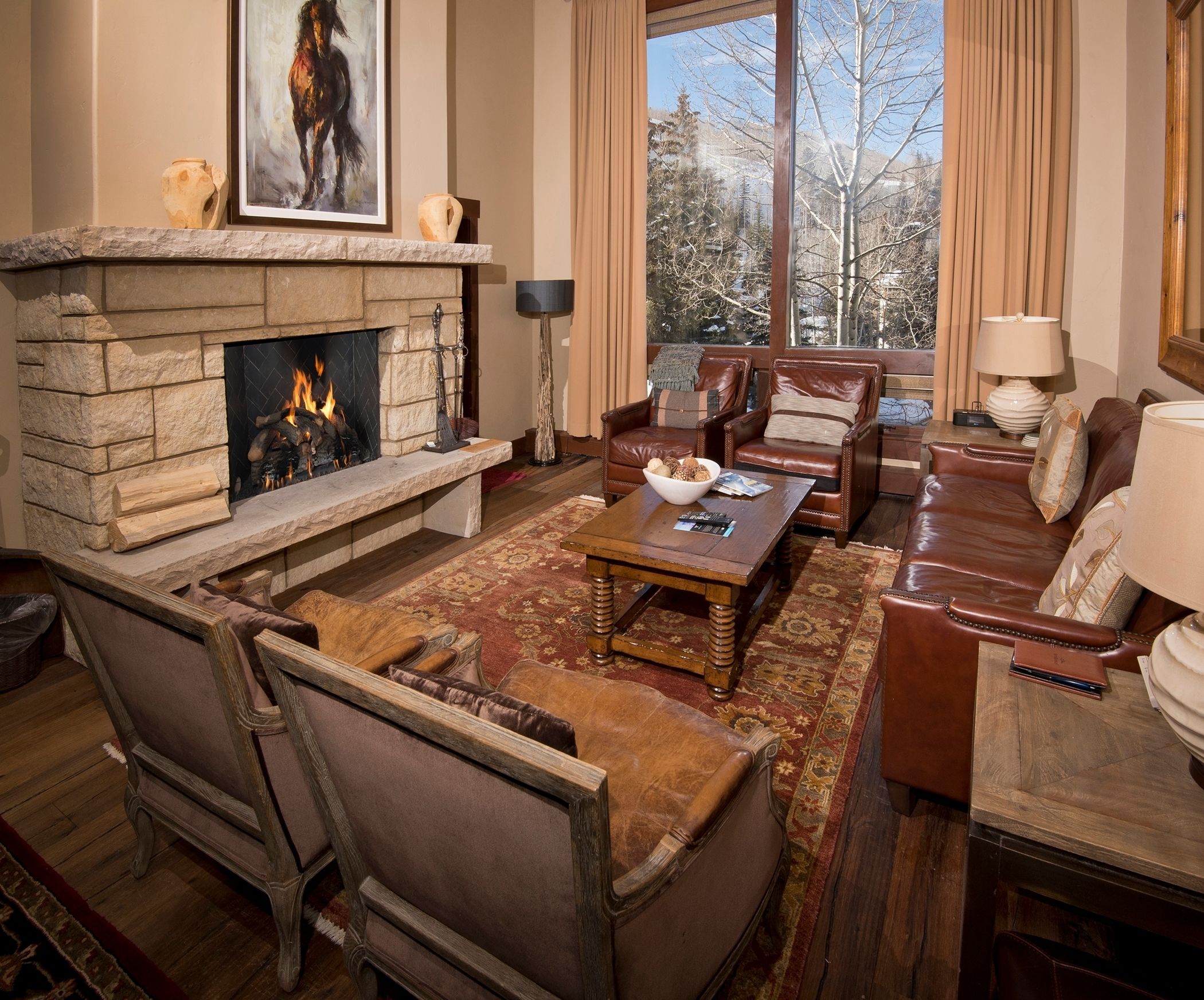 Área de sala de estar