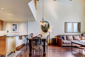 Condo, 2 Bedrooms | Living room - 2 BR Condo at The Lodge at Vail View of Gore Range by RedAwning - Save 20% on 7+ Nights! (Vail)