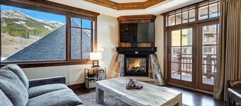 Luxury  At Base Of Peak 8, Steps From Winter Activities 2 Bedroom Condo by RedAwning