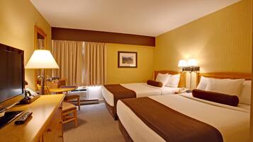 Minibar, skrivebord, strygejern/strygebræt, ekstra senge (tillægsgebyr)