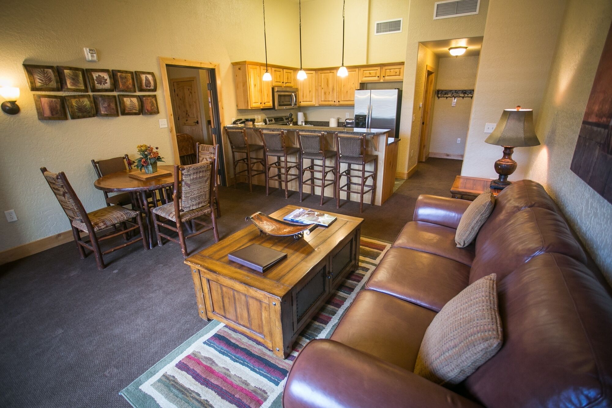 Appart'hôtel, 2 chambres | Coin séjour