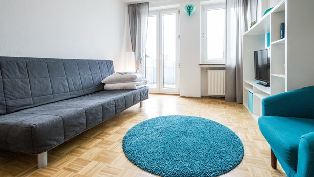 Leilighet – comfort, 2 soverom, ikke-røyk, kjøkken | Oppholdsområde