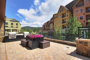 Balcony - Sweeping Summer Views 2br 2ba Slopeside  Near Downtown 2 Bedroom Condo by RedAwning (Breckenridge)