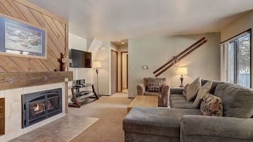 Condo, 1 Bedroom | Living area | Flat-screen TV